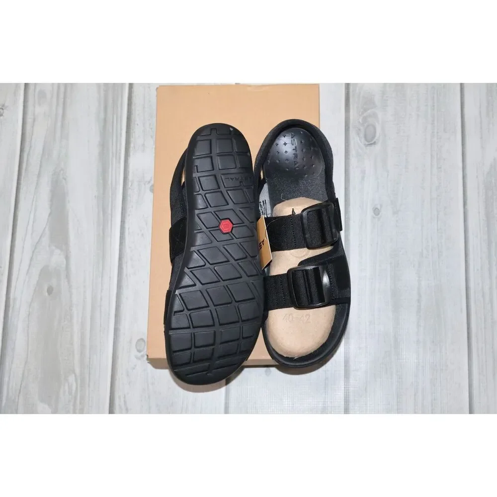 NEW Astral Webber Black Men's Sandals Size 11 Travel Hiking Water Shoes River